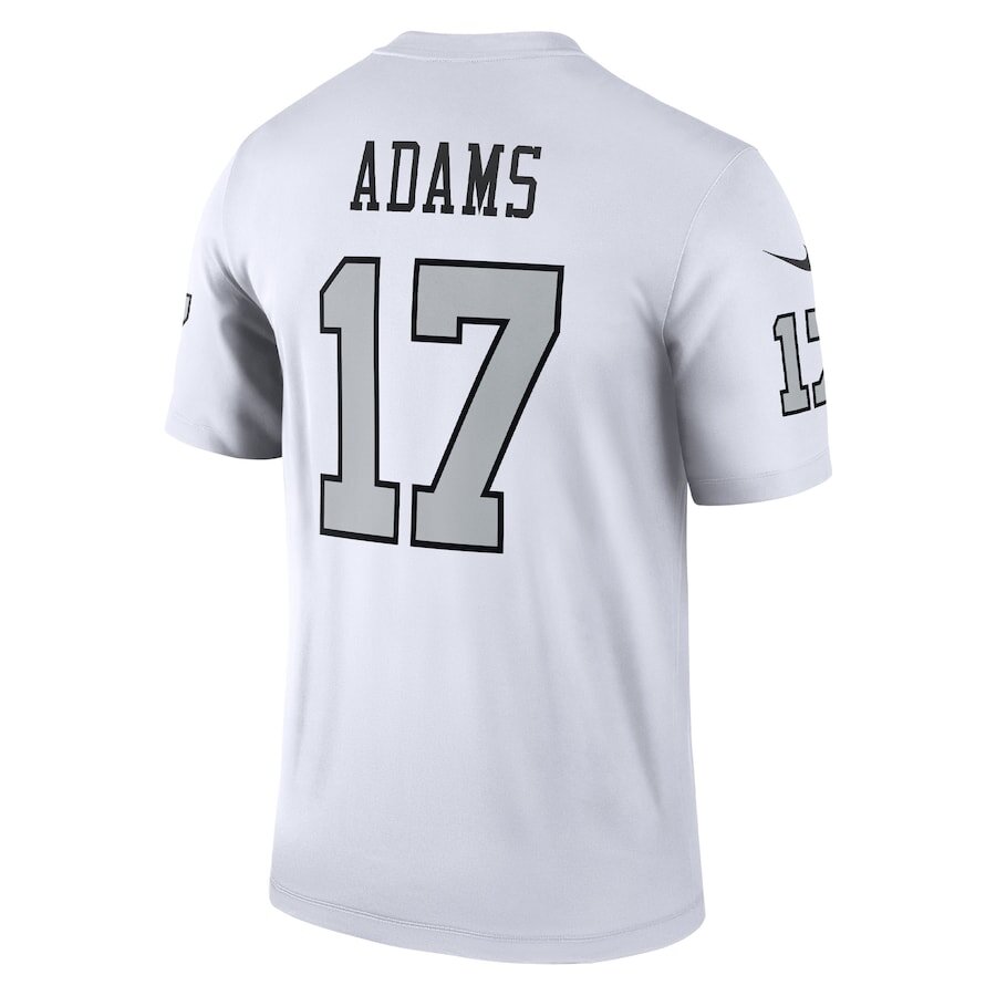 Men's Las Vegas Raiders Davante Adams White Alternate Jersey