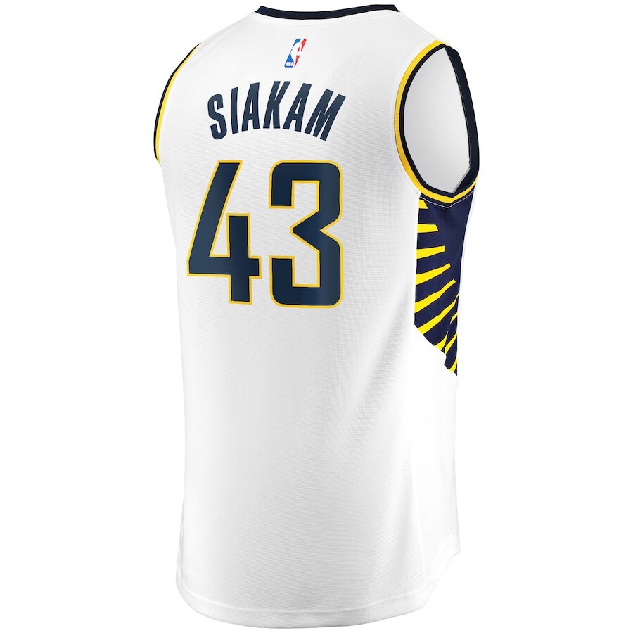 Men's Indiana Pacers Pascal Siakam White Jersey