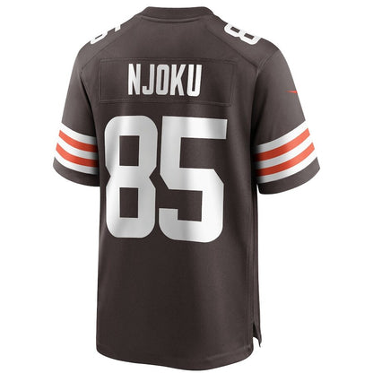 Men's Cleveland Browns David Njoku Brown Jersey