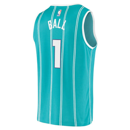 Men's Charlotte Hornets LaMelo Ball Teal Jersey