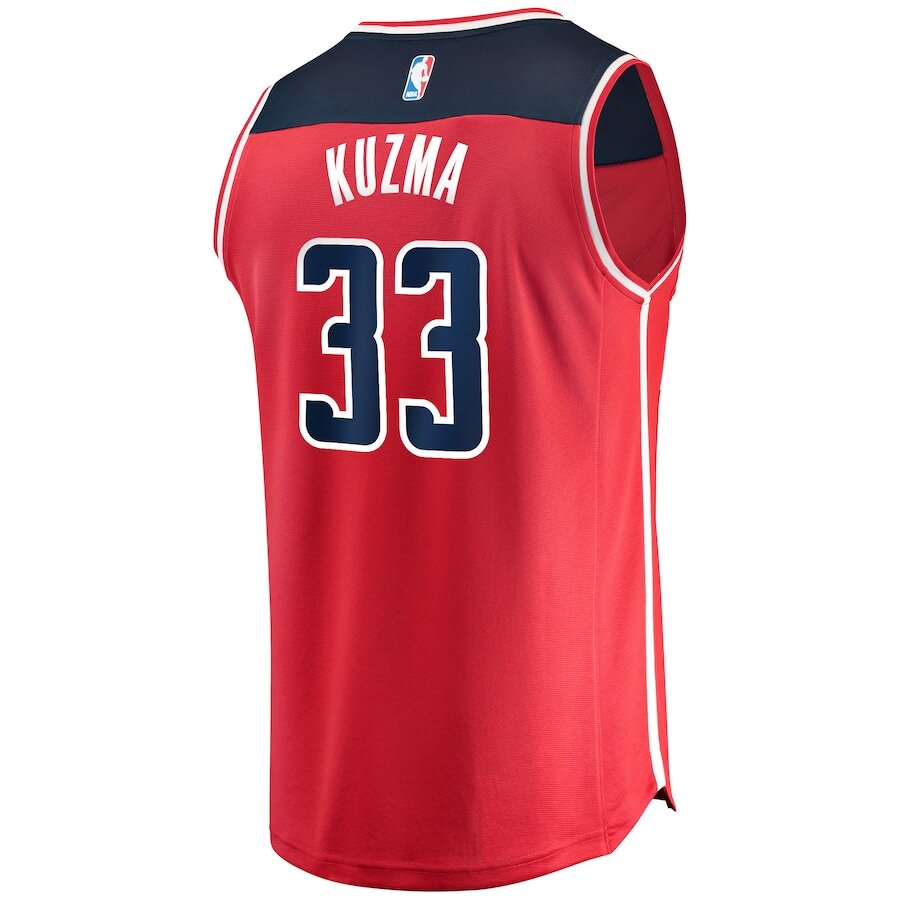 Men's Washington Wizards Kyle Kuzma Red Jersey