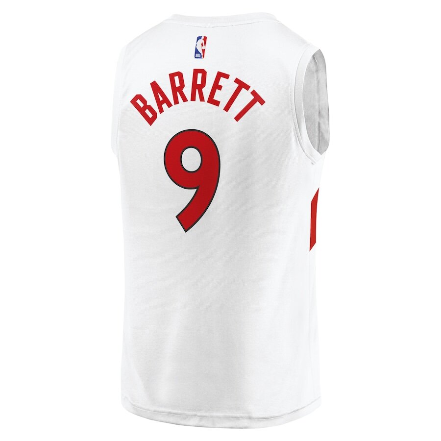 Men's Toronto Raptors RJ Barrett White Jersey