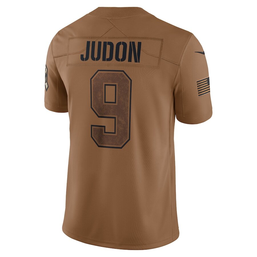 Men's Los Angeles Rams Matthew Judon Brown Jersey