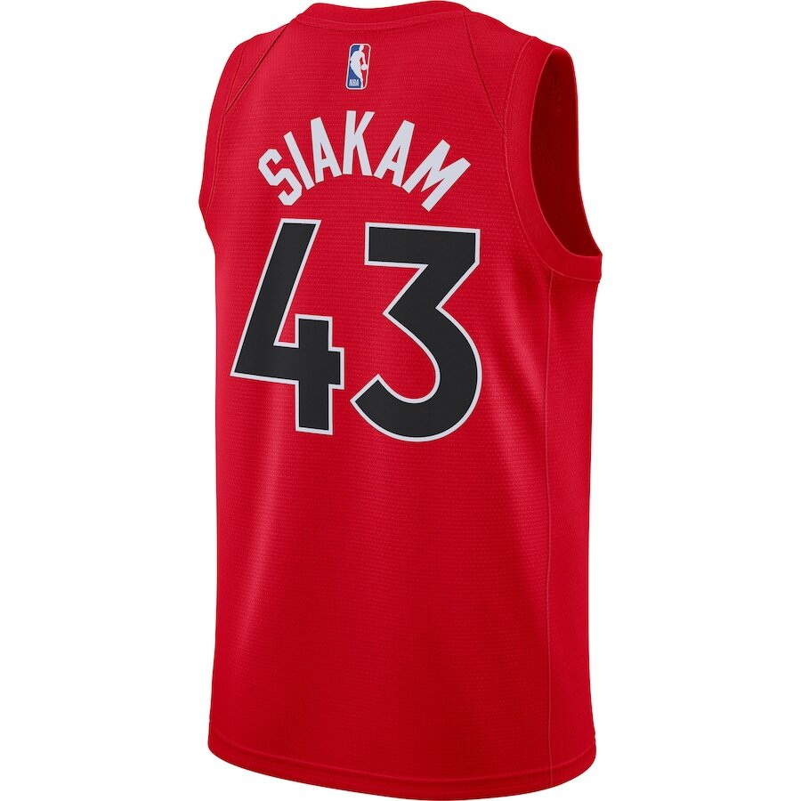 Men's Toronto Raptors Pascal Siakam Red Jersey