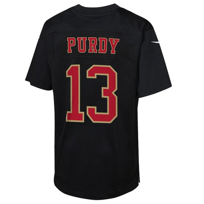 Men's San Francisco 49ers Brock Purdy Black Jersey