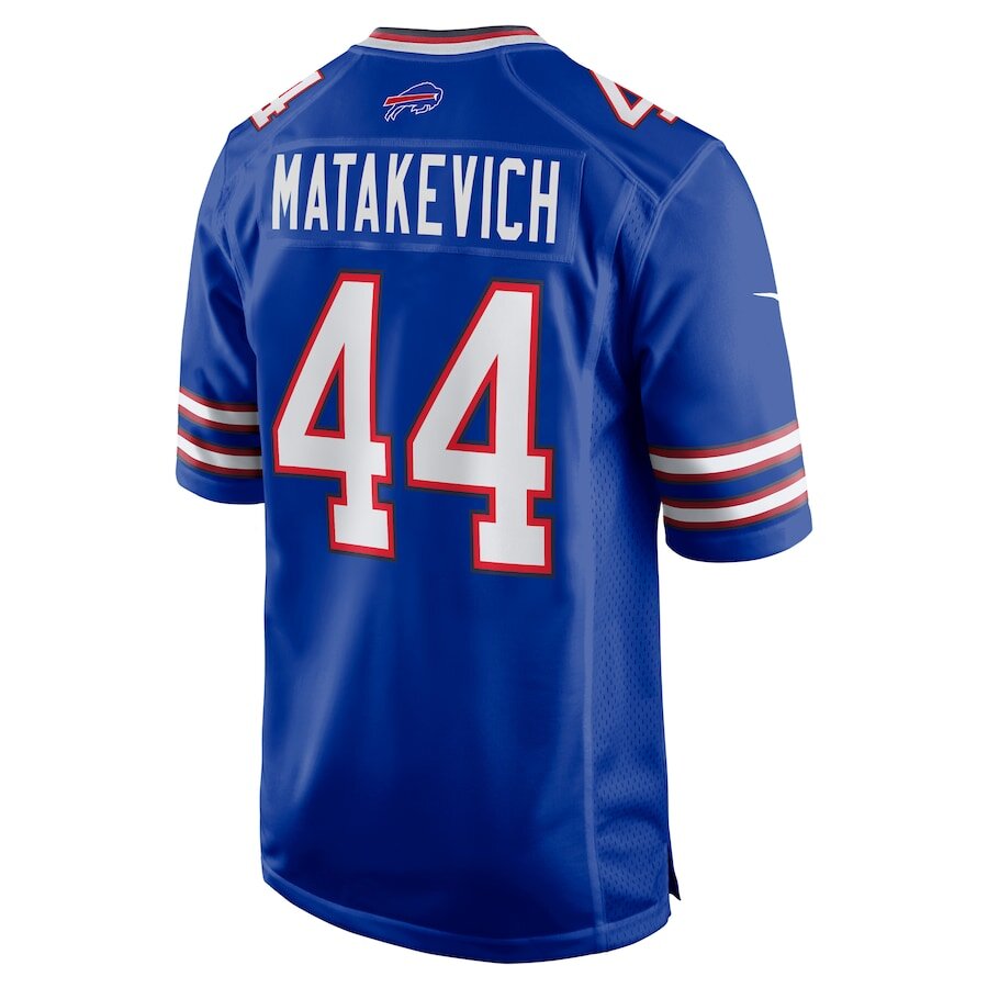 Men's Buffalo Bills Tyler Matakevich Royal Jersey