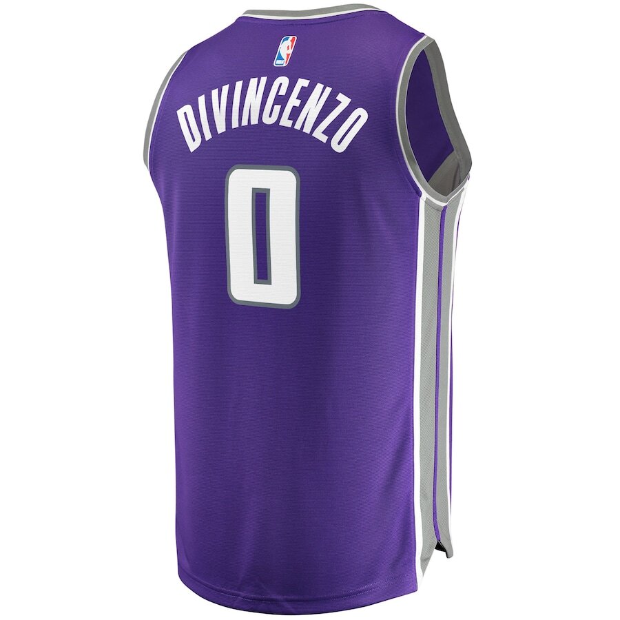 Men's Sacramento Kings Donte DiVincenzo Purple Jersey