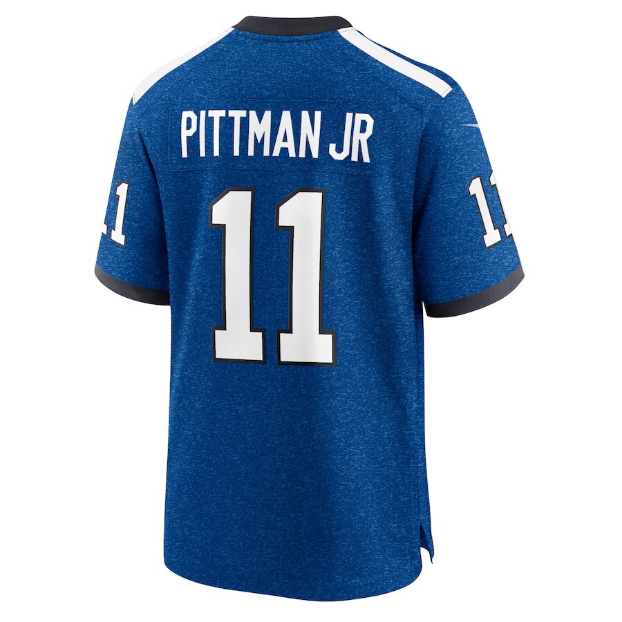 Men's Indianapolis Colts Michael Pittman Jr. Royal Alternate Jersey