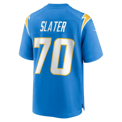 Men's Los Angeles Chargers Rashawn Slater Blue Jersey