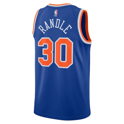 Men's New York Knicks Julius Randle Blue Jersey