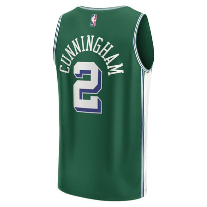 Men's Detroit Pistons Cade Cunningham Green Jersey