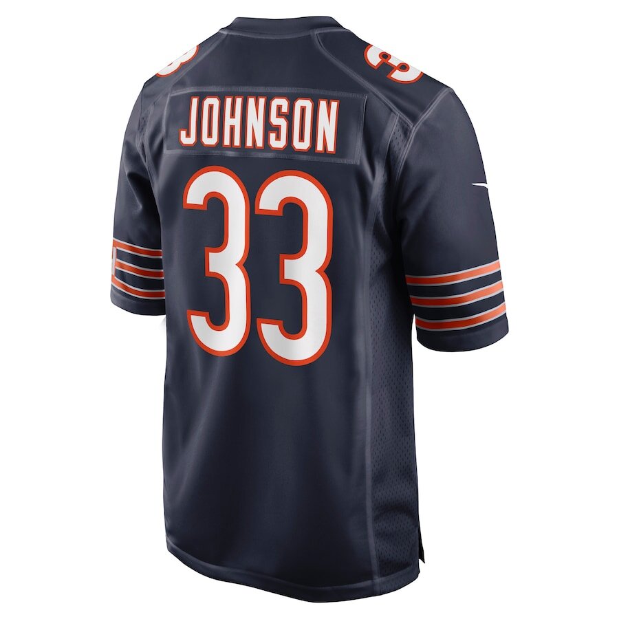 Men's Chicago Bears Jaylon Johnson Navy Jersey