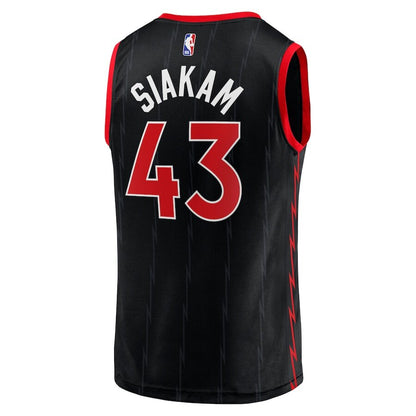 Men's Toronto Raptors Pascal Siakam Black Jersey