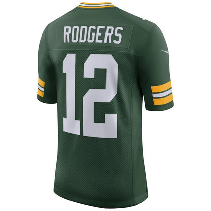 Men's Green Bay Packers Aaron Rodgers Green Jersey