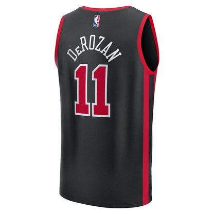 Men's Chicago Bulls DeMar DeRozan Black Jersey