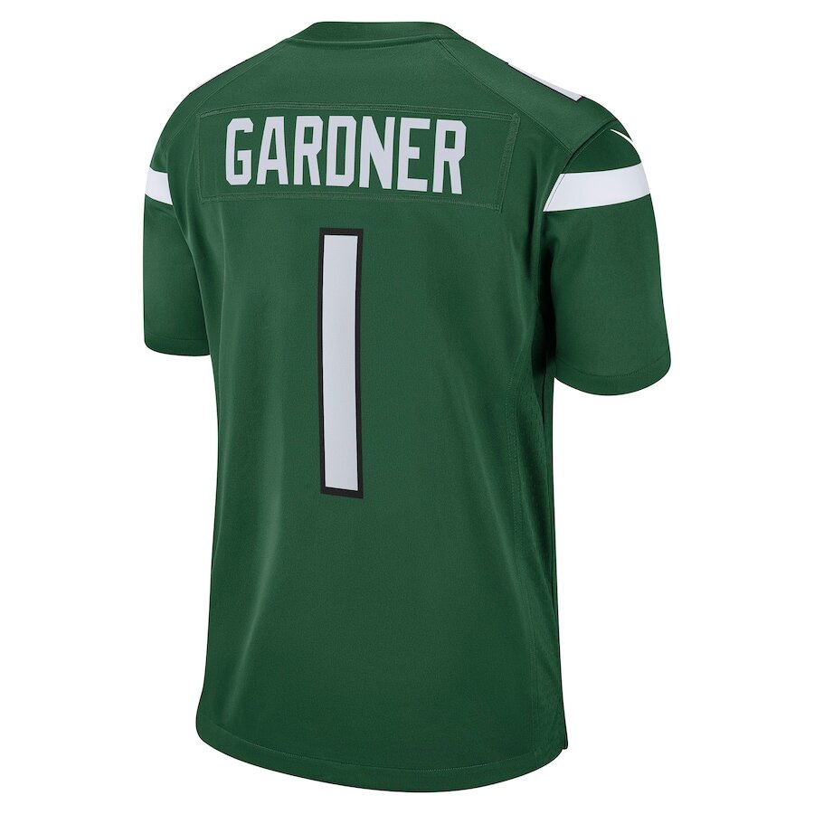 Men's New York Jets Ahmad Sauce Gardner Green Jersey