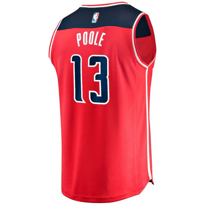 Men's Washington Wizards Jordan Poole Red Jersey