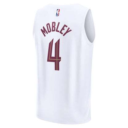 Men's Cleveland Cavaliers Evan Mobley White Jersey