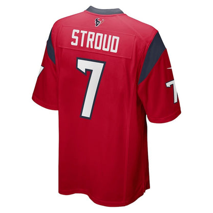 Men's Houston Texans C.J. Stroud Red Jersey