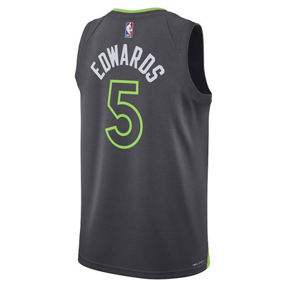 Men's Minnesota Timberwolves Anthony Edwards Charcoal Jersey