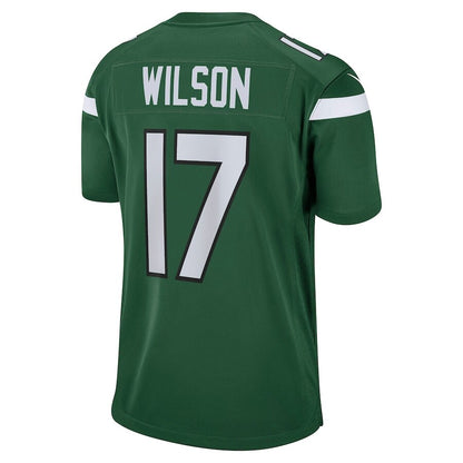 Men's New York Jets Garrett Wilson Green Jersey