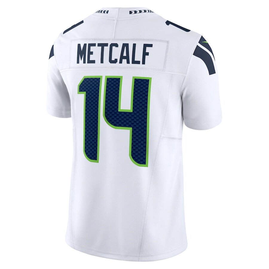 Men's Seattle Seahawks DK Metcalf White Jersey