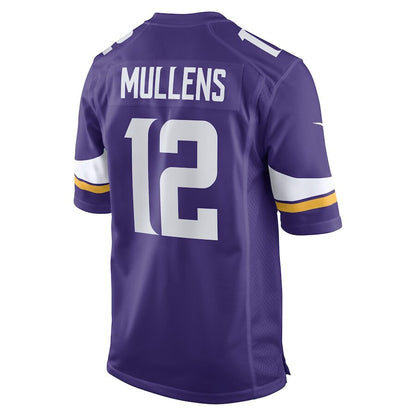 Men's Minnesota Vikings Nick Mullens Purple Jersey