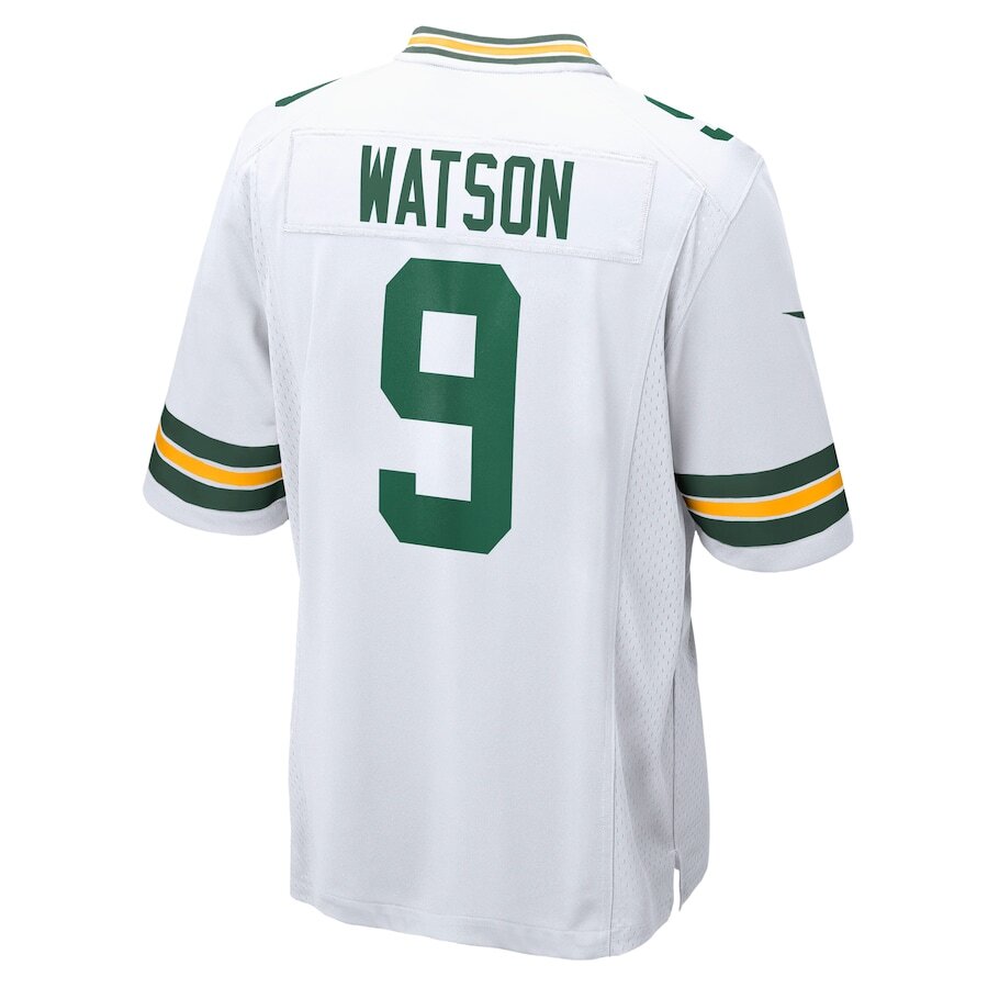 Men's Green Bay Packers Christian Watson White Jersey