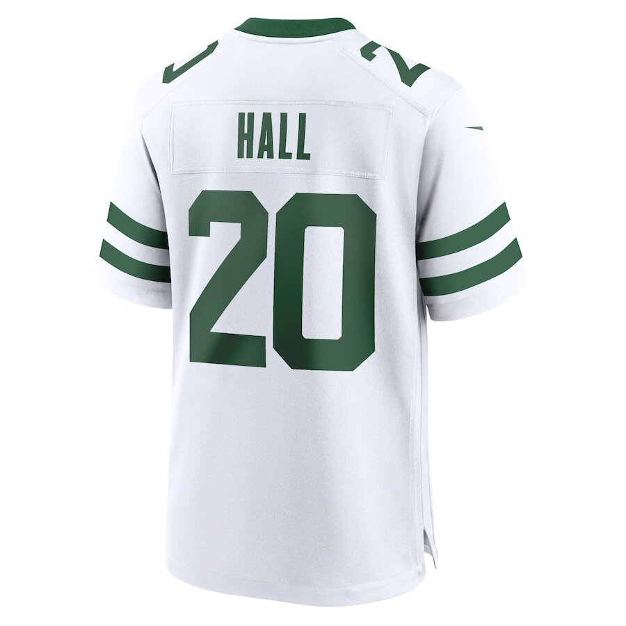 Men's New York Jets Breece Hall White Jersey