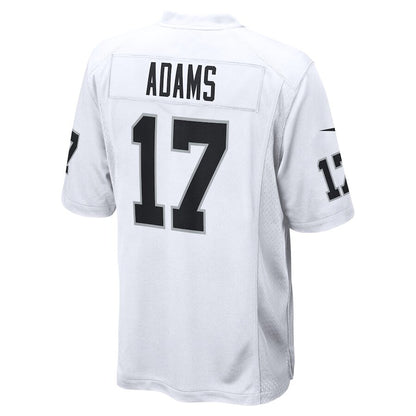 Men's Las Vegas Raiders Davante Adams White Jersey