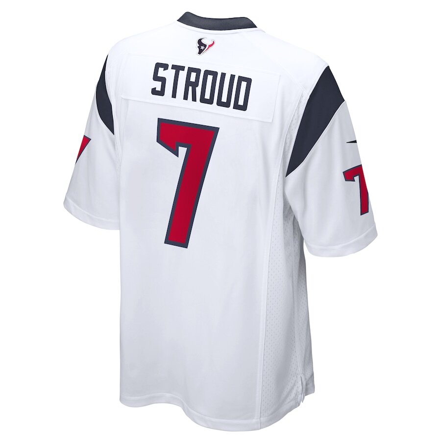 Men's Houston Texans C.J. Stroud White Jersey