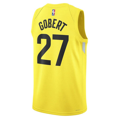 Men's Utah Jazz Rudy Gobert Gold Jersey