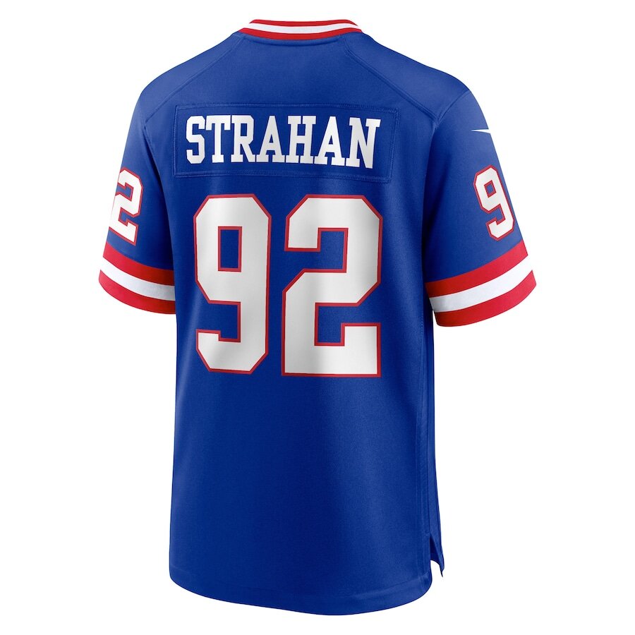 Men's New York Giants Michael Strahan Royal Jersey