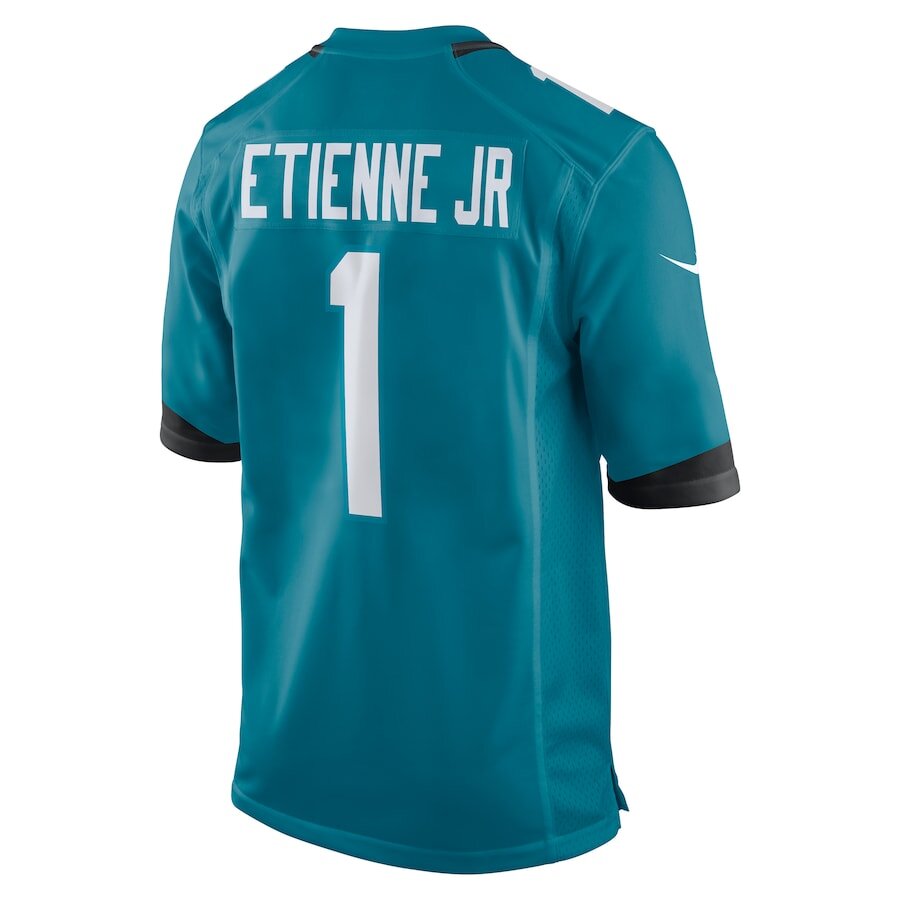 Men's Jacksonville Jaguars Travis Etienne Teal Jersey