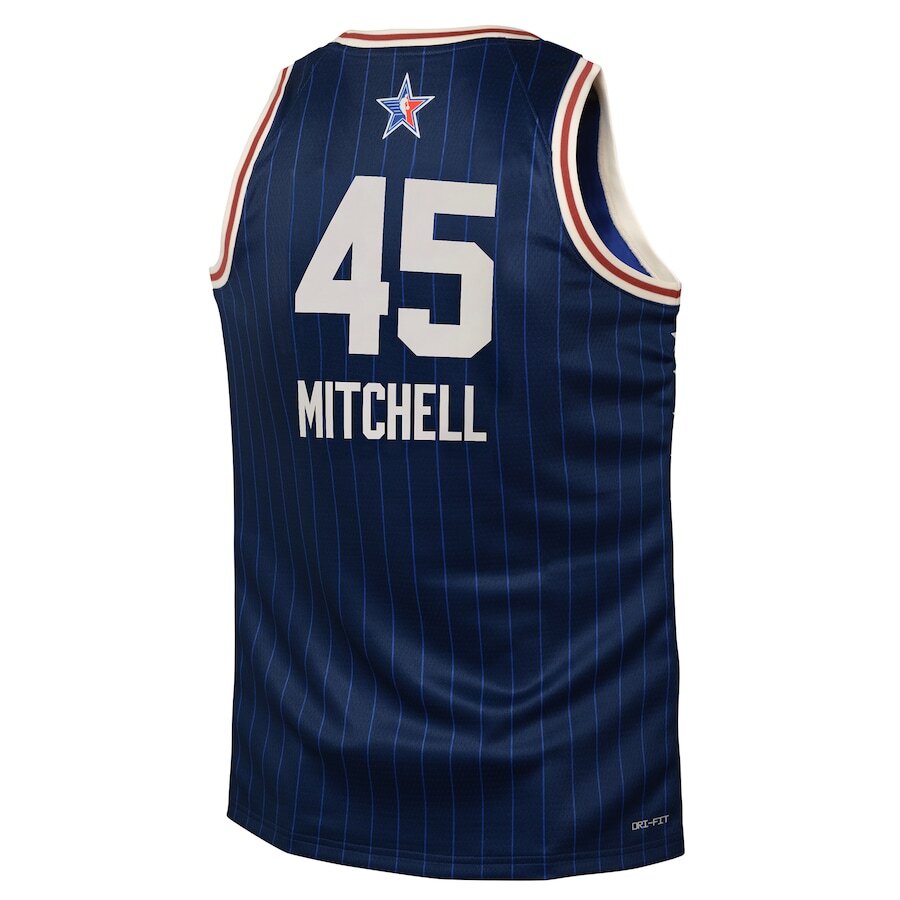 Men's Cleveland Cavaliers Donovan Mitchell Navy Jersey