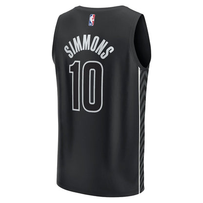 Men's Brooklyn Nets Ben Simmons Black Jersey