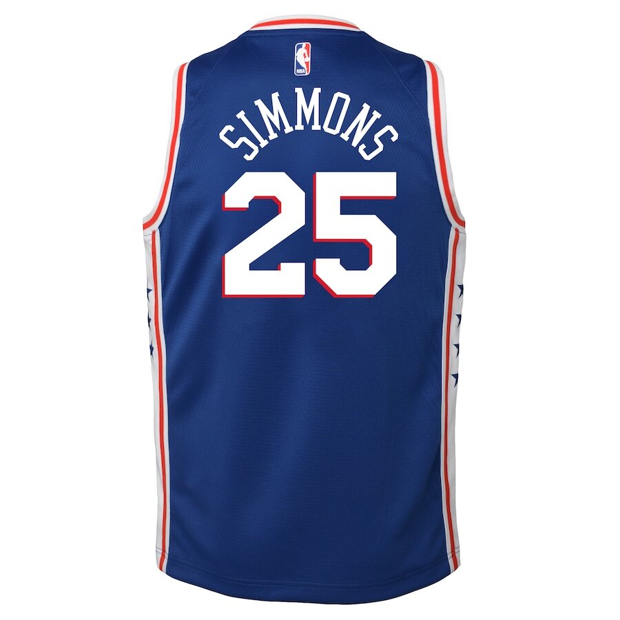 Men's Philadelphia 76ers Ben Simmons Royal Jersey