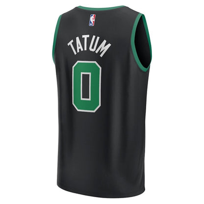 Men's Boston Celtics Jayson Tatum Black Jersey