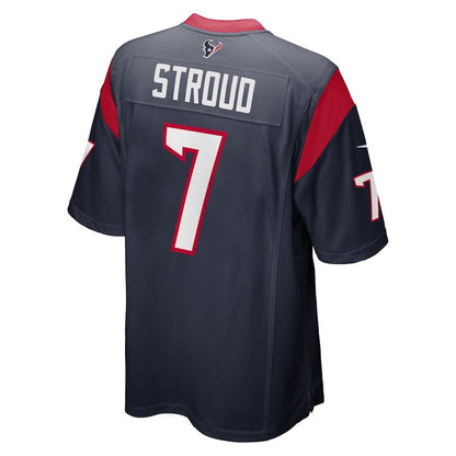 Men's Houston Texans C.J. Stroud Navy Jersey