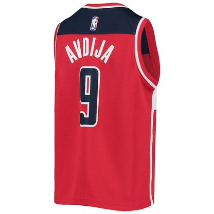 Men's Washington Wizards Deni Avdija Red Jersey