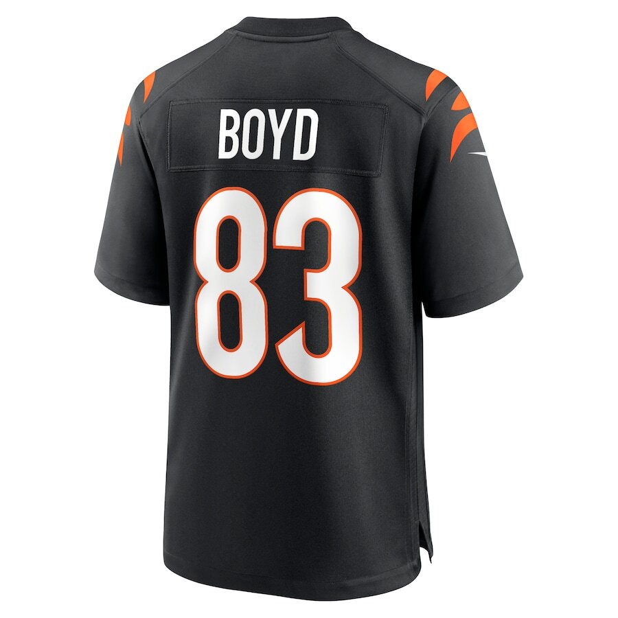 Men's Cincinnati Bengals Tyler Boyd Black Jersey