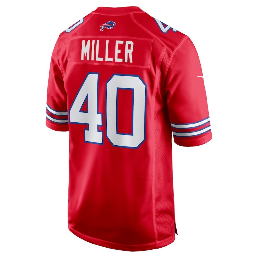 Men's Buffalo Bills Von Miller Red Jersey