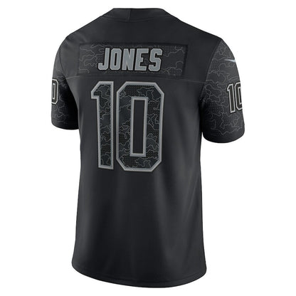 Men's New England Patriots Mac Jones Black Jersey