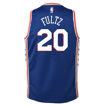 Men's Philadelphia 76ers Markelle Fultz Blue Jersey