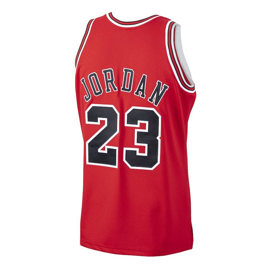 Chicago Bulls Michael Jordan Scarlet Jersey