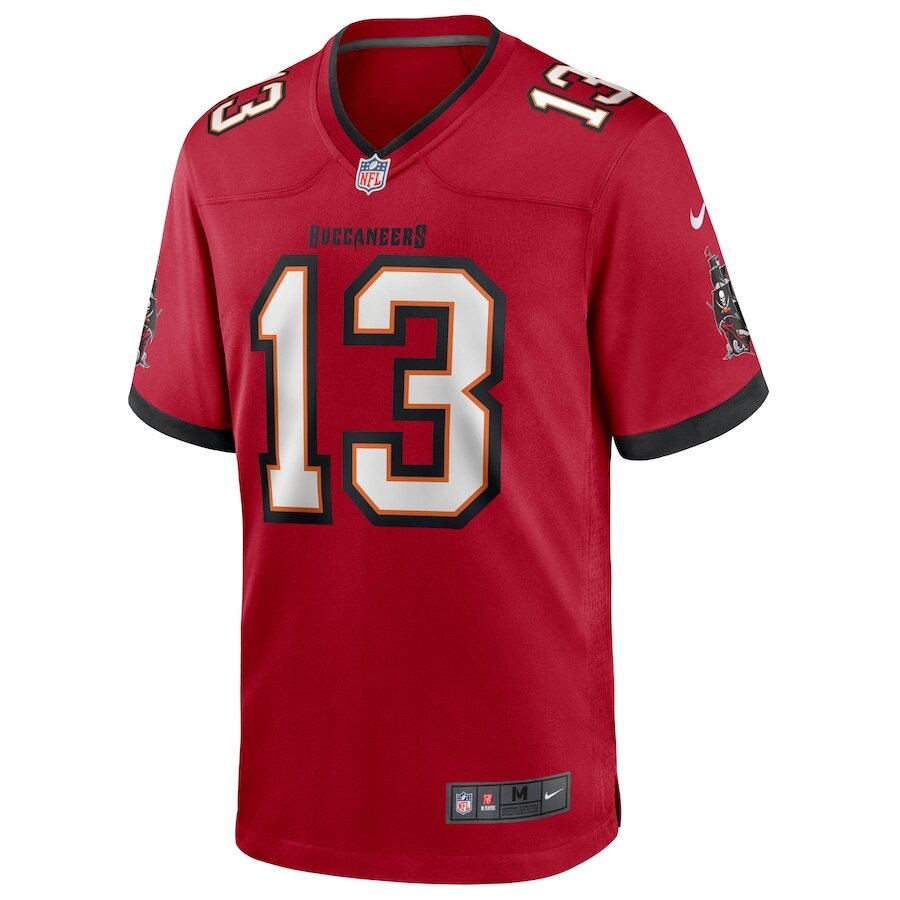 Men's Tampa Bay Buccaneers Mike Evans Red Jersey