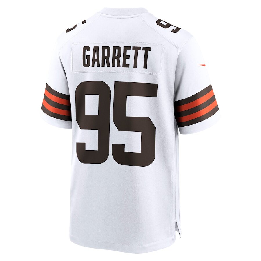 Cleveland Browns Myles Garrett White Jersey