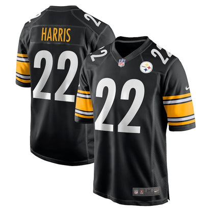 Youth Pittsburgh Steelers Najee Harris Black Jersey