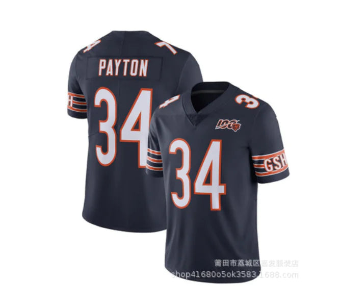 Walter Payton Chicago Bears Retro Jersey 1985.