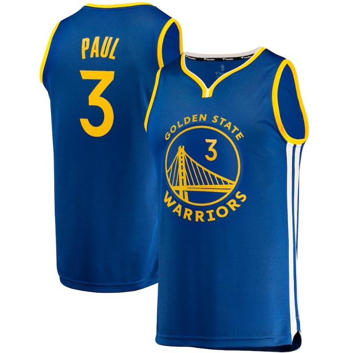 Men's Golden State Warriors Chris Paul Royal Jersey